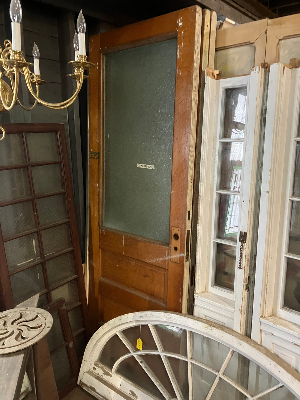 Frosted Glass Doors