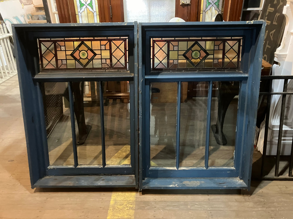 Stained glass windows
