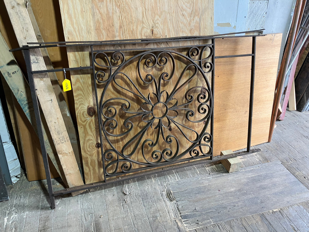 Iron fence piece