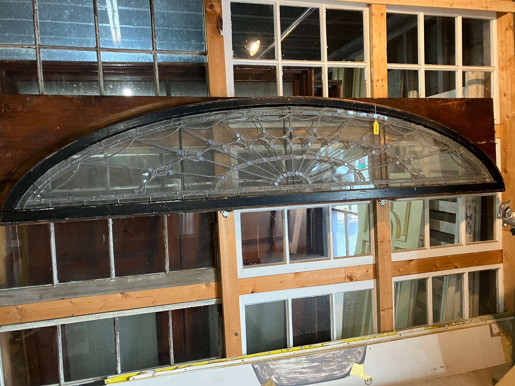 Scrap Windows Leaded arched Windows – Vermont Salvage