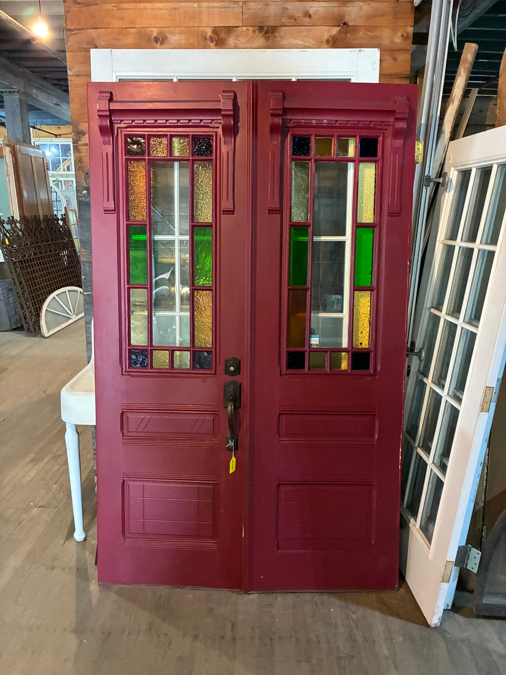 Stained Glass Doors